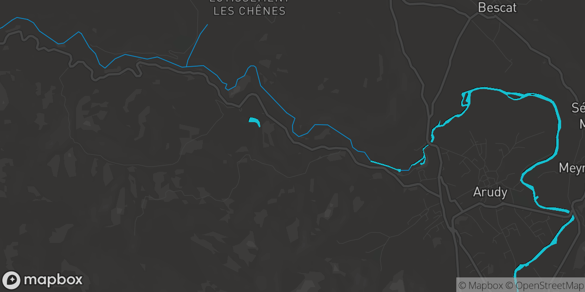 Le Gave d'Ossau (Arudy, Pyrénées-Atlantiques, France)